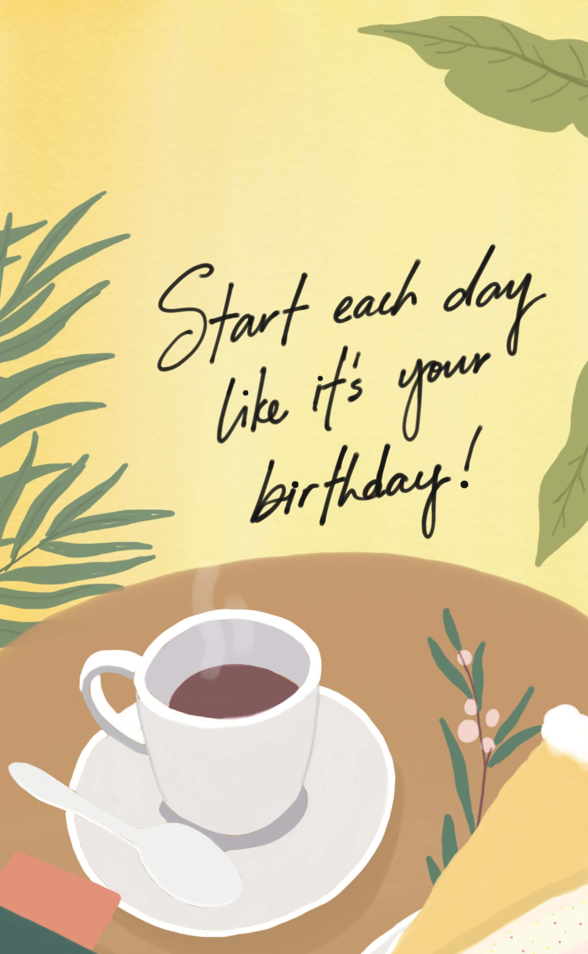 coffee, cake, wooden table, 2K Phone Wallpaper