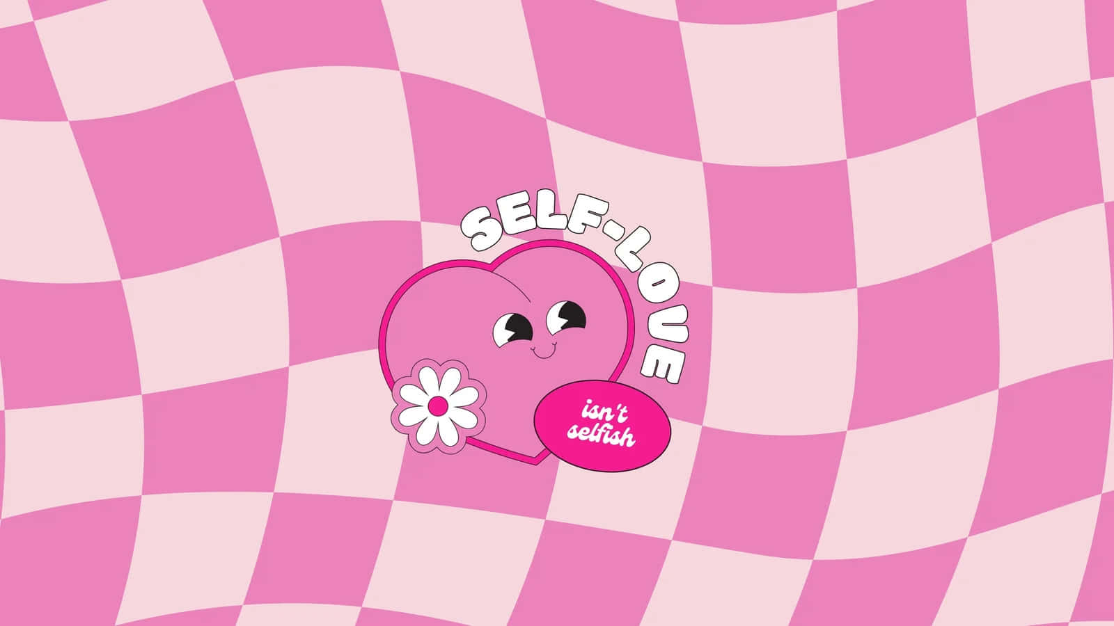 self love, heart, pink, HD Desktop Wallpaper