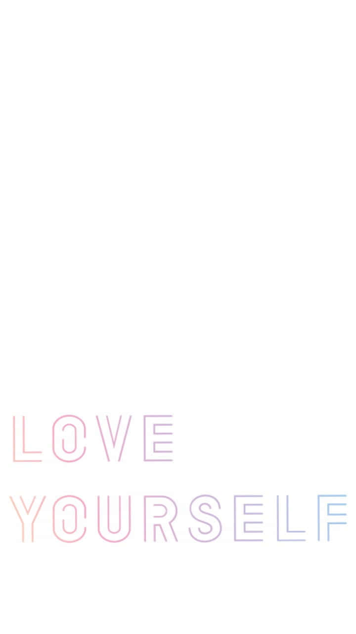 love yourself, soft pastel hues, clean white background, HD Phone Wallpaper