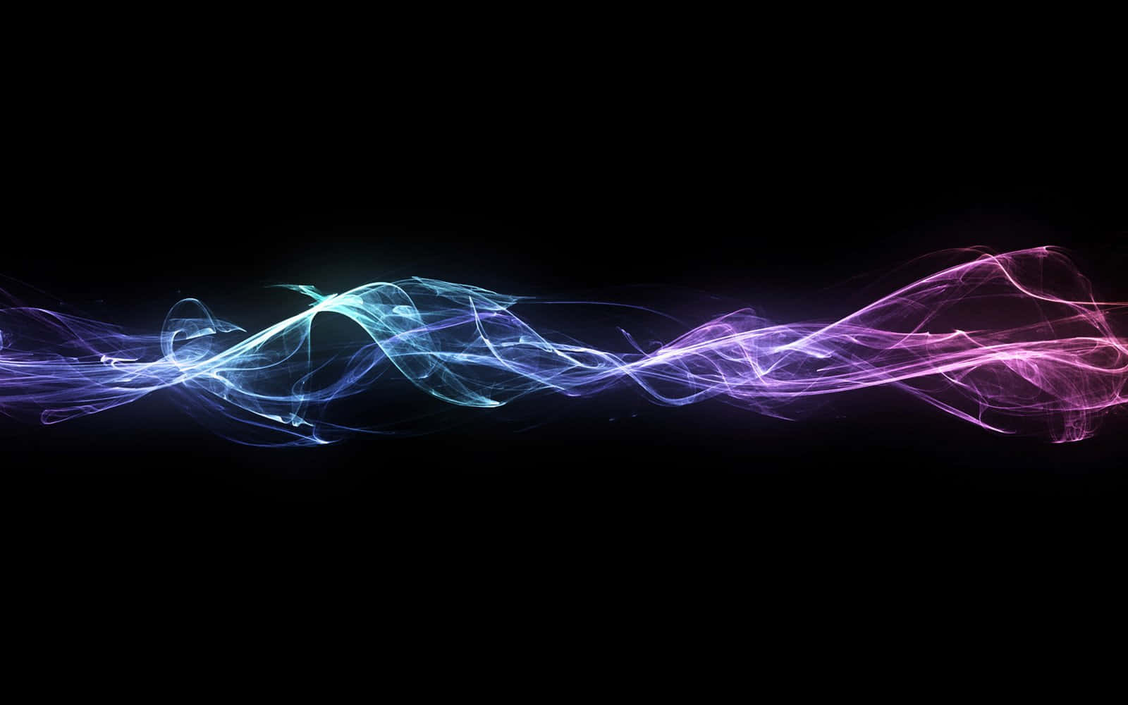Sensational, electric blue, pink energy waves, HD Desktop Wallpaper