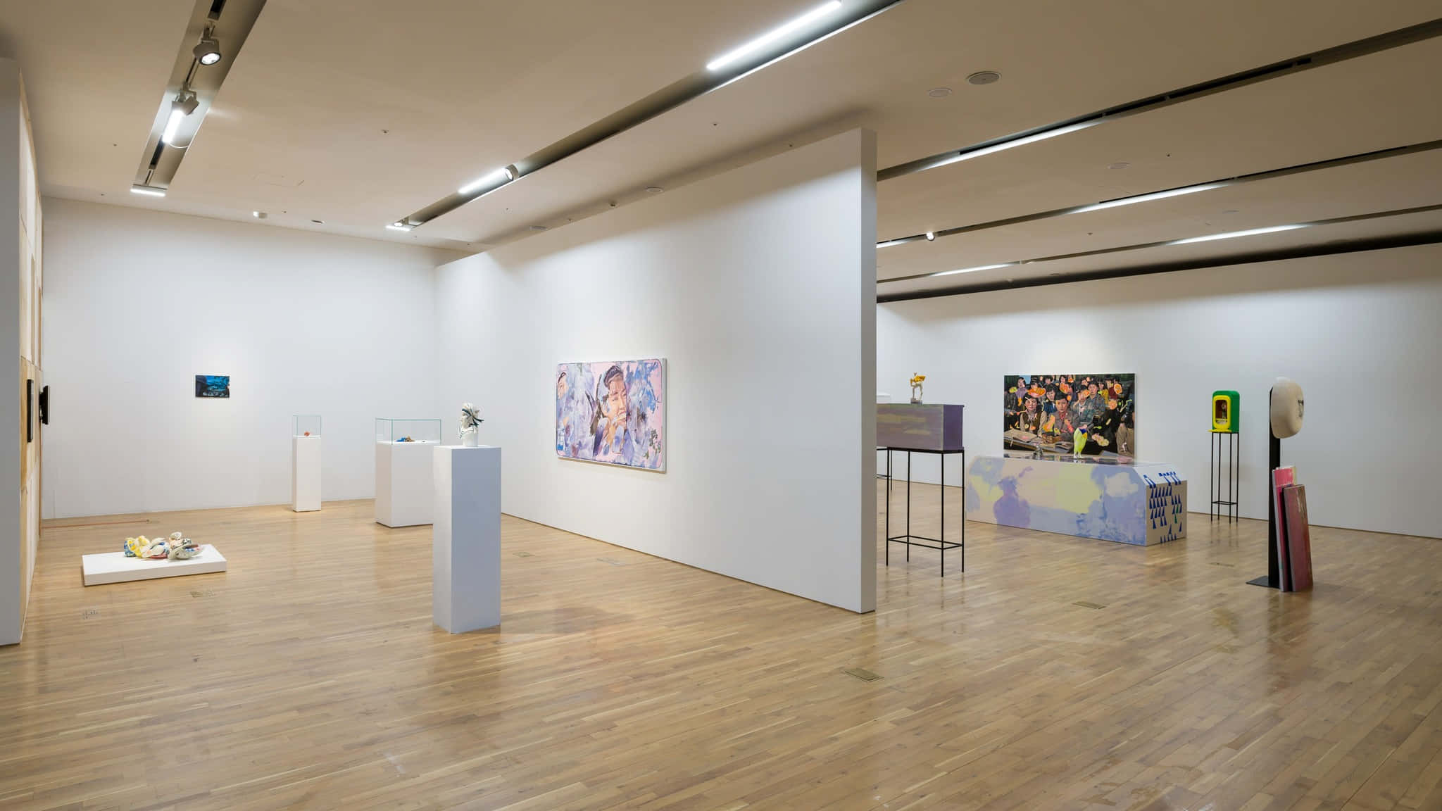 Seoul Museum Of Art, exhibition room, white walls, Full HD Desktop Wallpaper