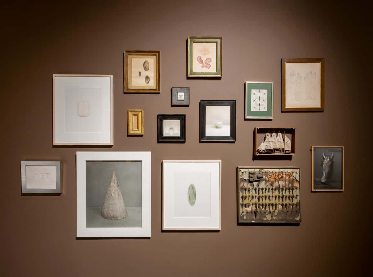 Seoul Museum Of Art, gallery wall, framed artworks, SD Desktop Wallpaper