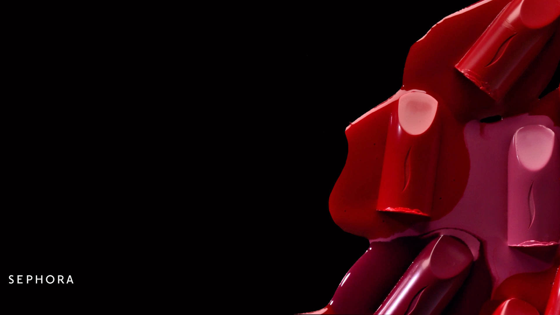 Sephora, melting lipstick, glossy red lipstick, Full HD Desktop Wallpaper