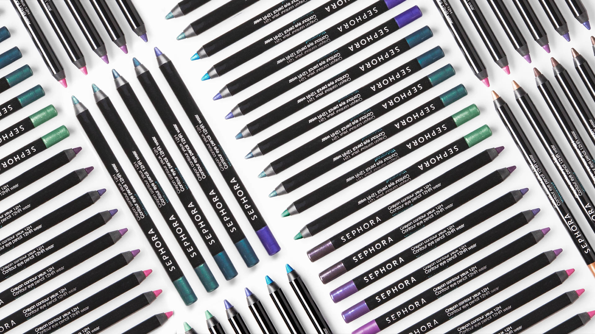 Sephora, eyeliners, black, Full HD Desktop Wallpaper