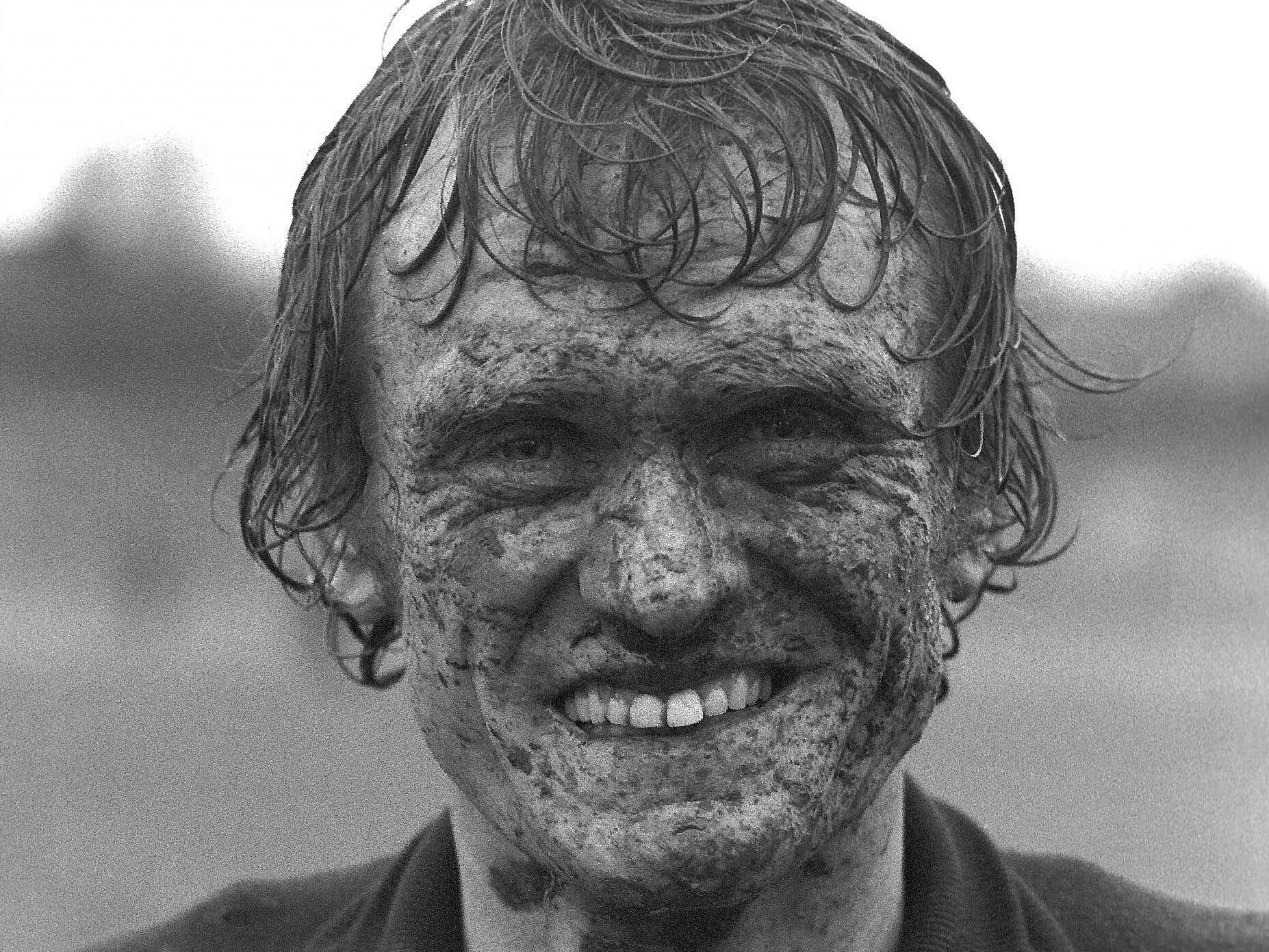 Sepp Maier, 1977, black and white, HD Desktop Wallpaper