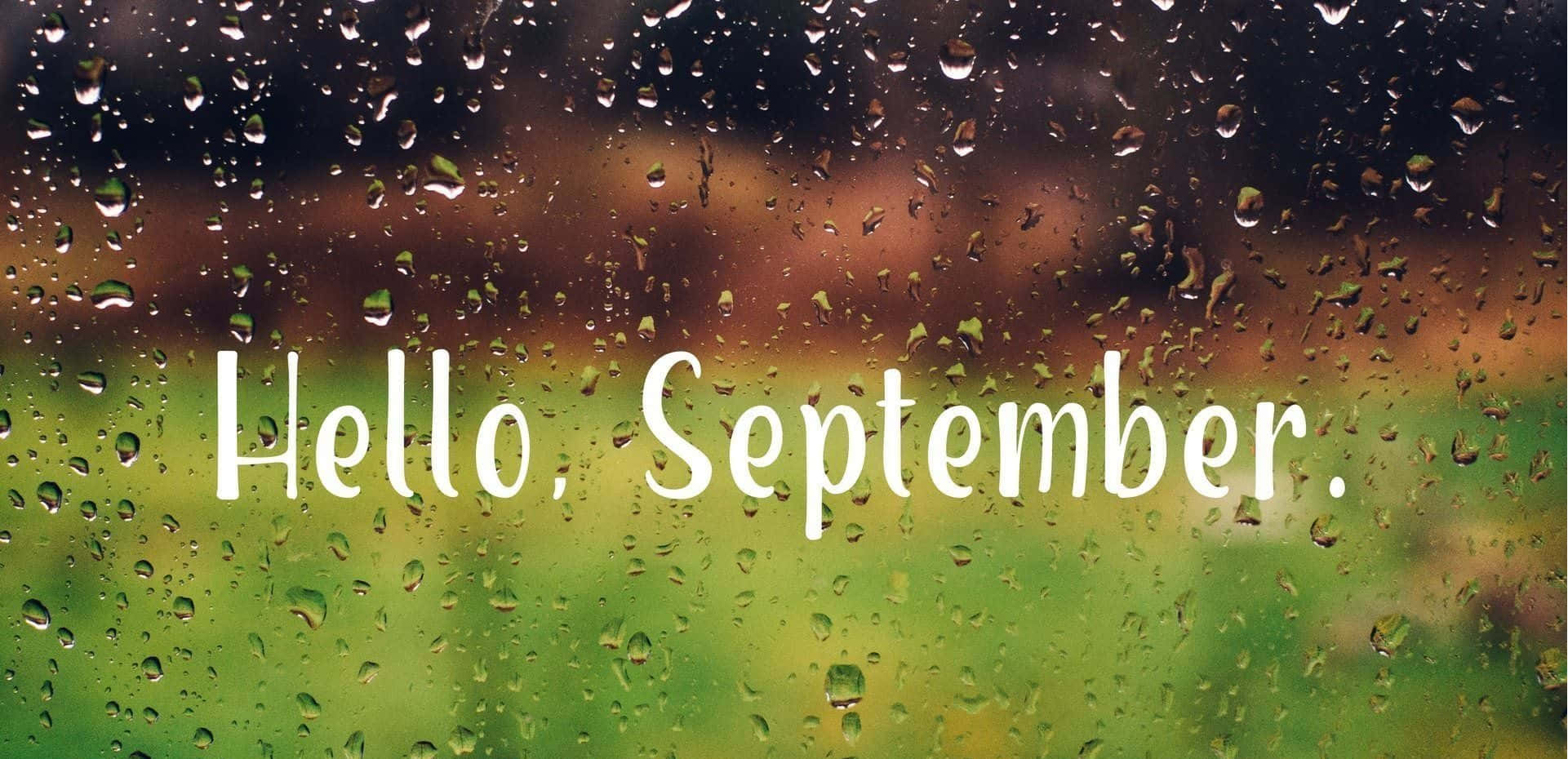 September, raindrops, window, Full HD Desktop Wallpaper