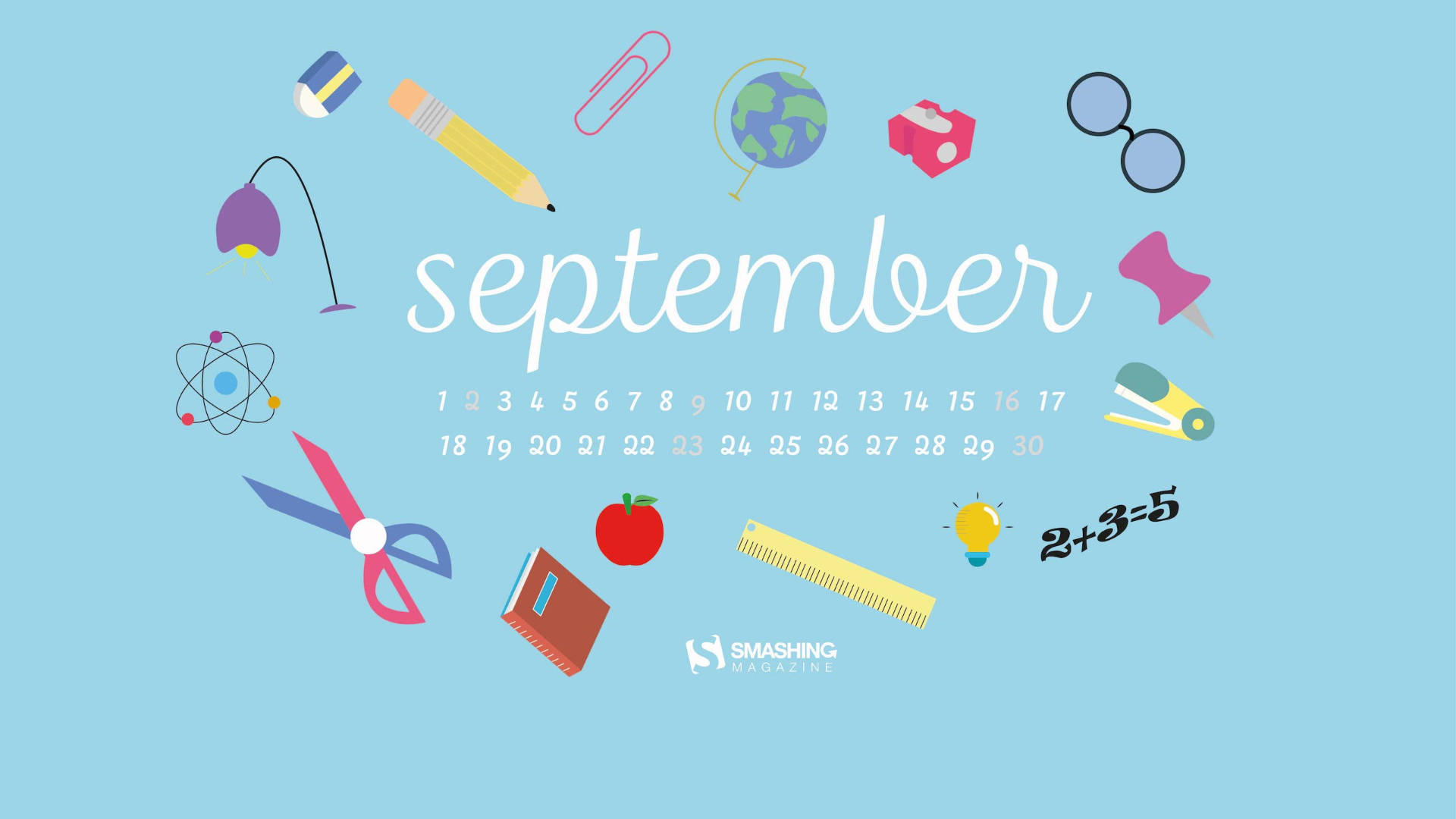 september, school supplies, science symbols, Full HD Desktop Wallpaper