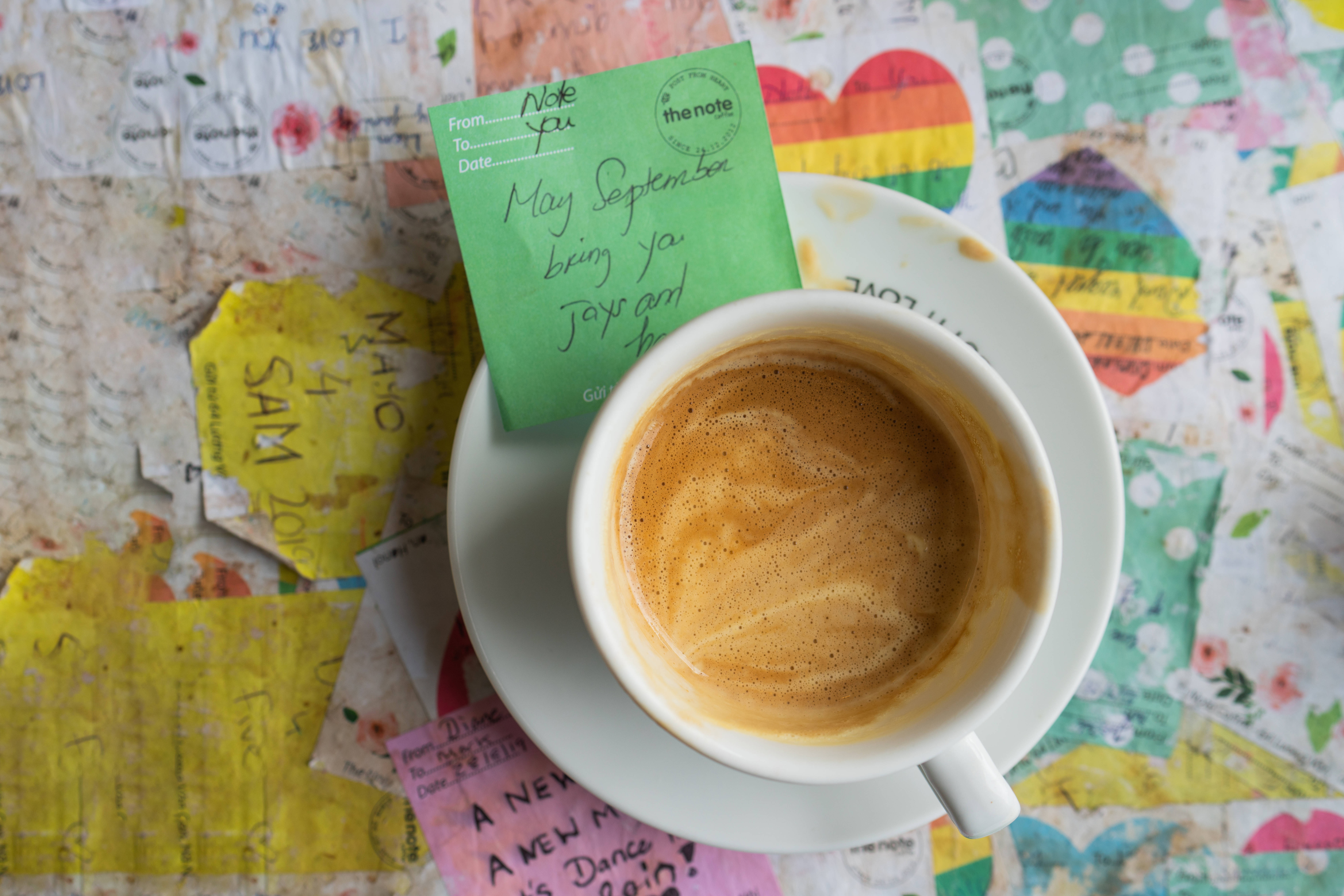 September, coffee cup, frothy espresso, 8K Desktop Wallpaper