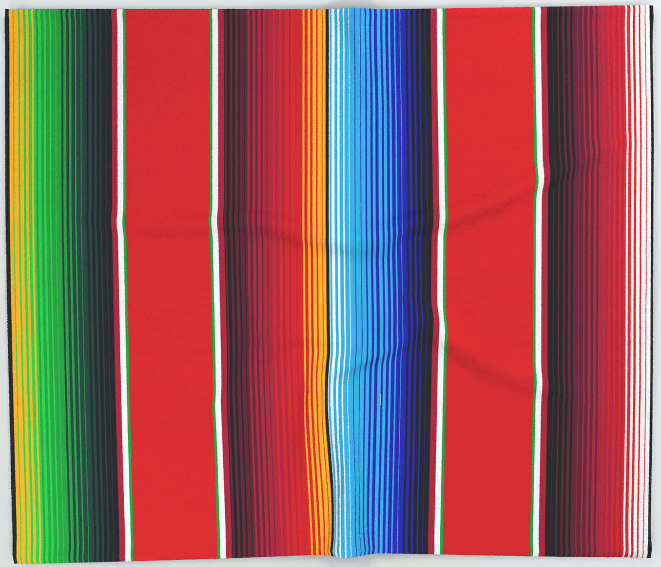 serape, red, green, HD Desktop Wallpaper