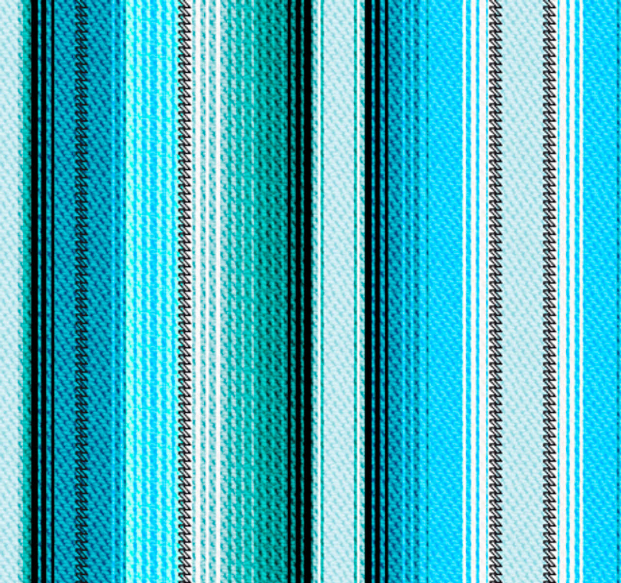Serape, blue stripes, turquoise, HD Desktop Wallpaper