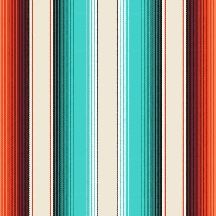 Serape, Cyan Stripes, Teal, SD Desktop Wallpaper