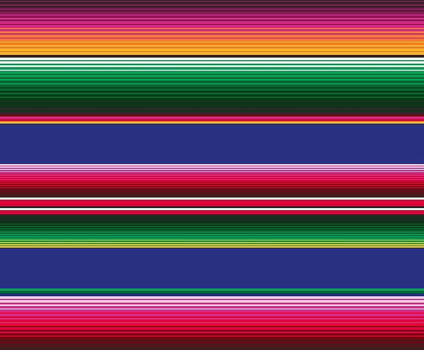 Serape, rainbow, multicolored horizontal stripes, SD Desktop Wallpaper