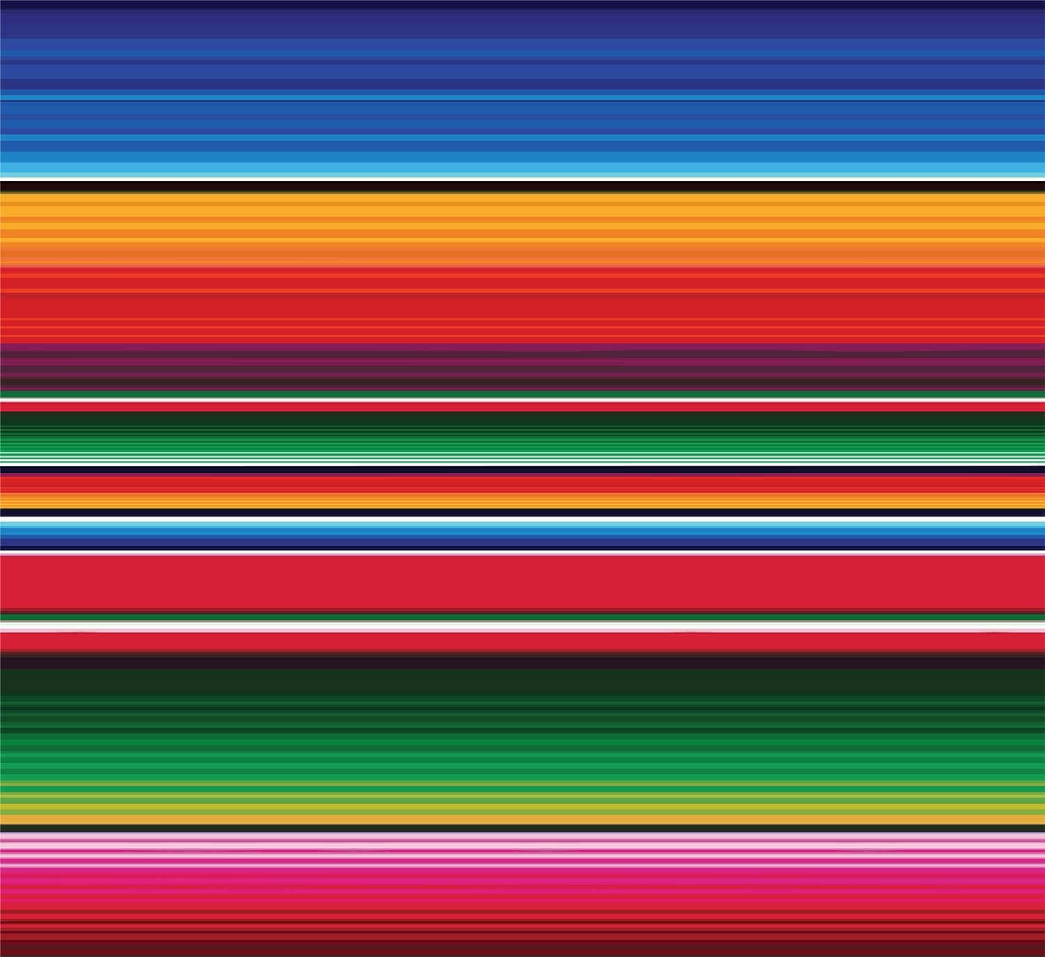 Serape, Orange Stripes, Horizontal Stripes, HD Desktop Wallpaper