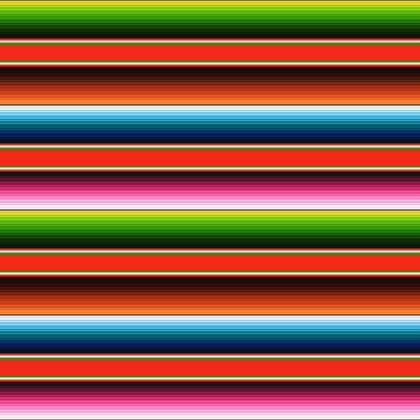 Serape, red, green, SD Desktop Wallpaper