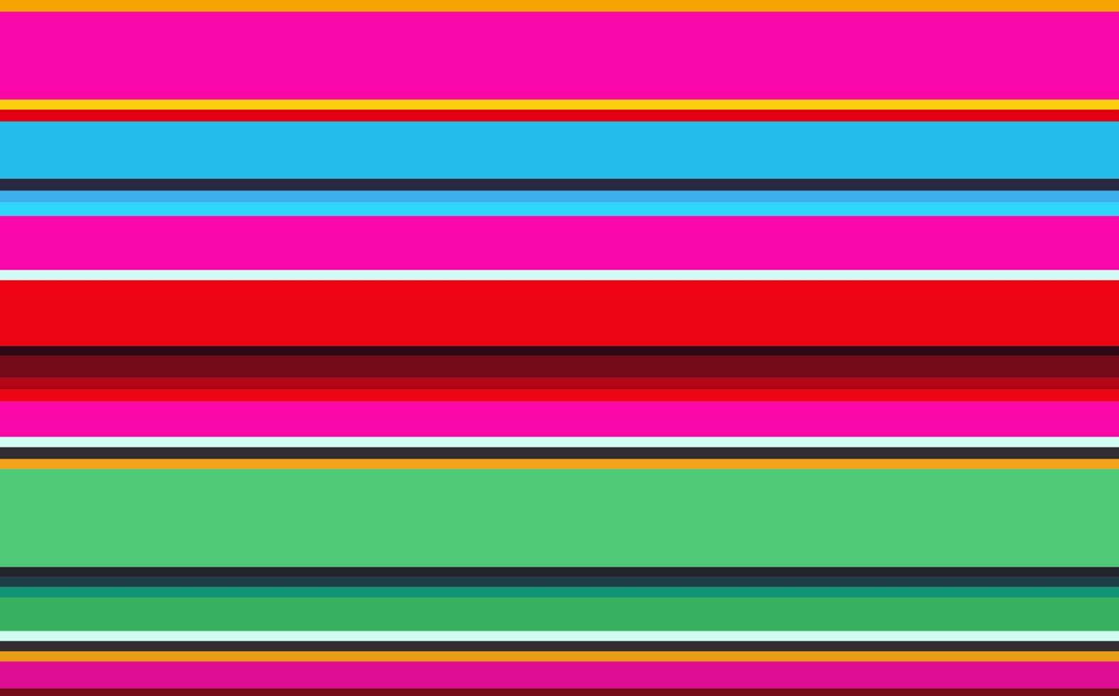 Serape, horizontal stripes, bold pink blue red green, HD Desktop Wallpaper