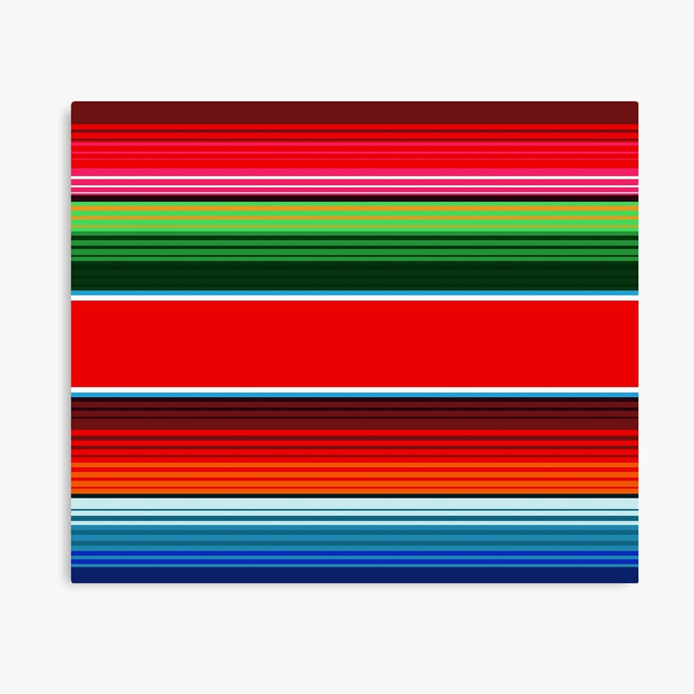 Serape, Southwestern Style, red green blue and orange, SD Desktop Wallpaper