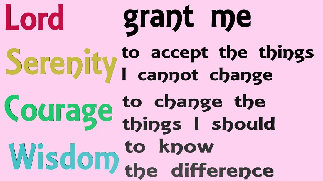Serenity Prayer