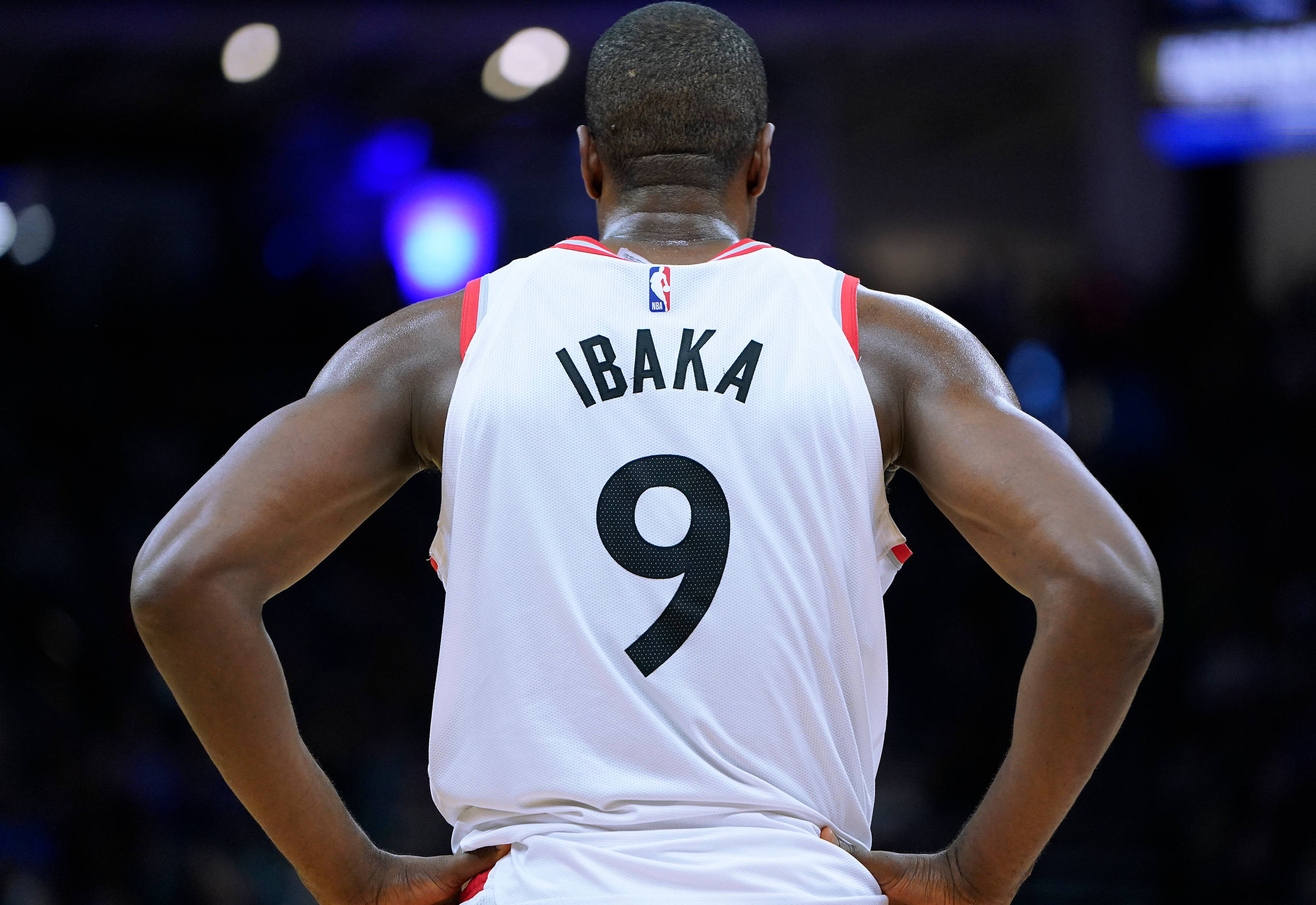Serge Ibaka, white jersey, IBAKA, 2K Desktop Wallpaper