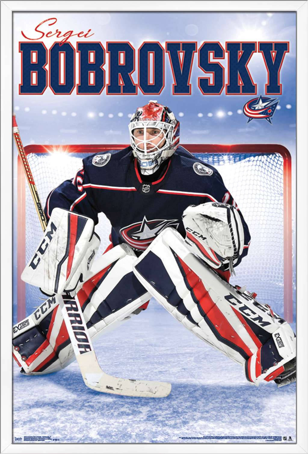 Sergei Bobrovsky, hockey goalie, full gear, HD Phone Wallpaper