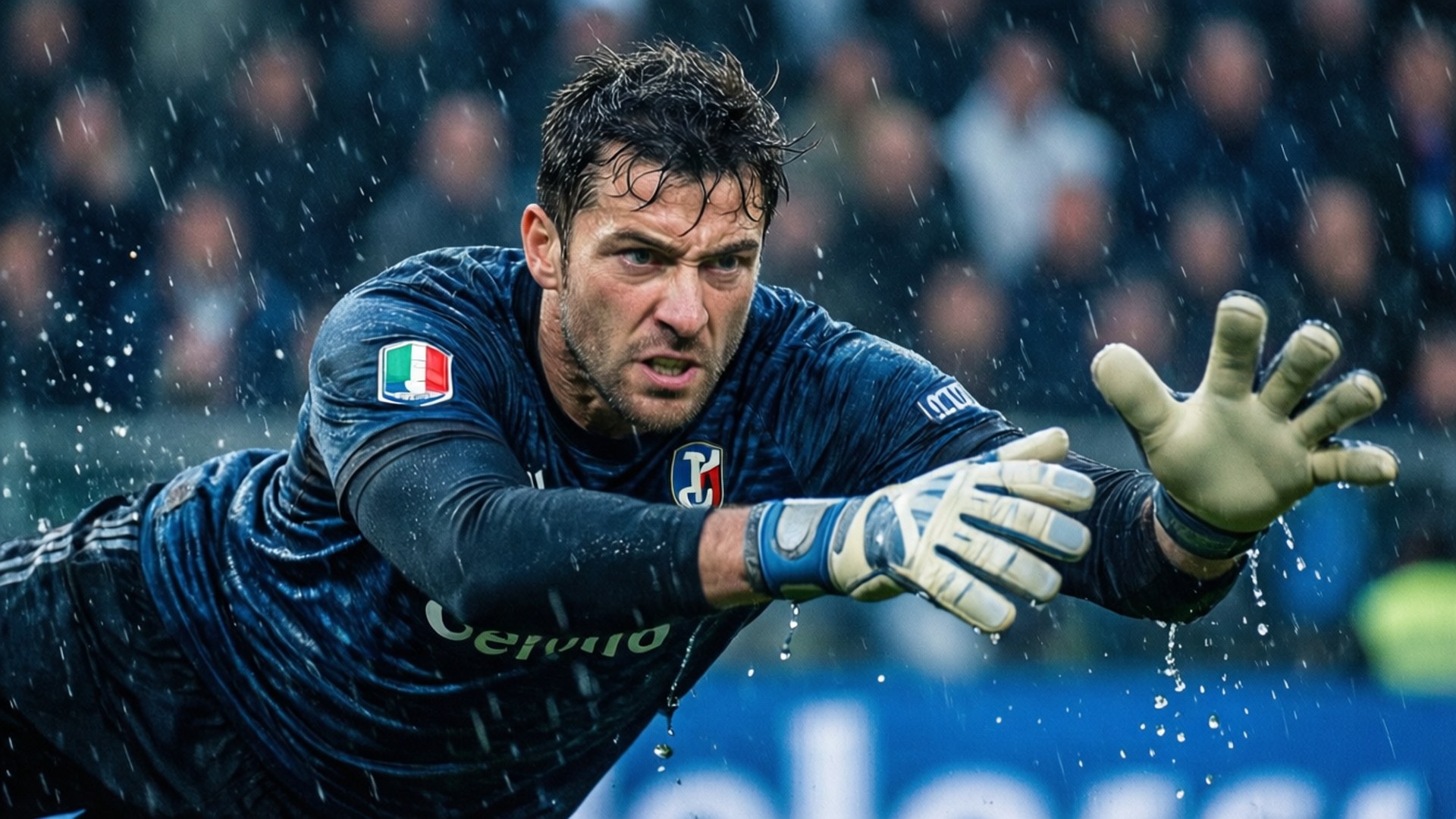 Serie A, goalkeeper, penalty save, Full HD Desktop Wallpaper