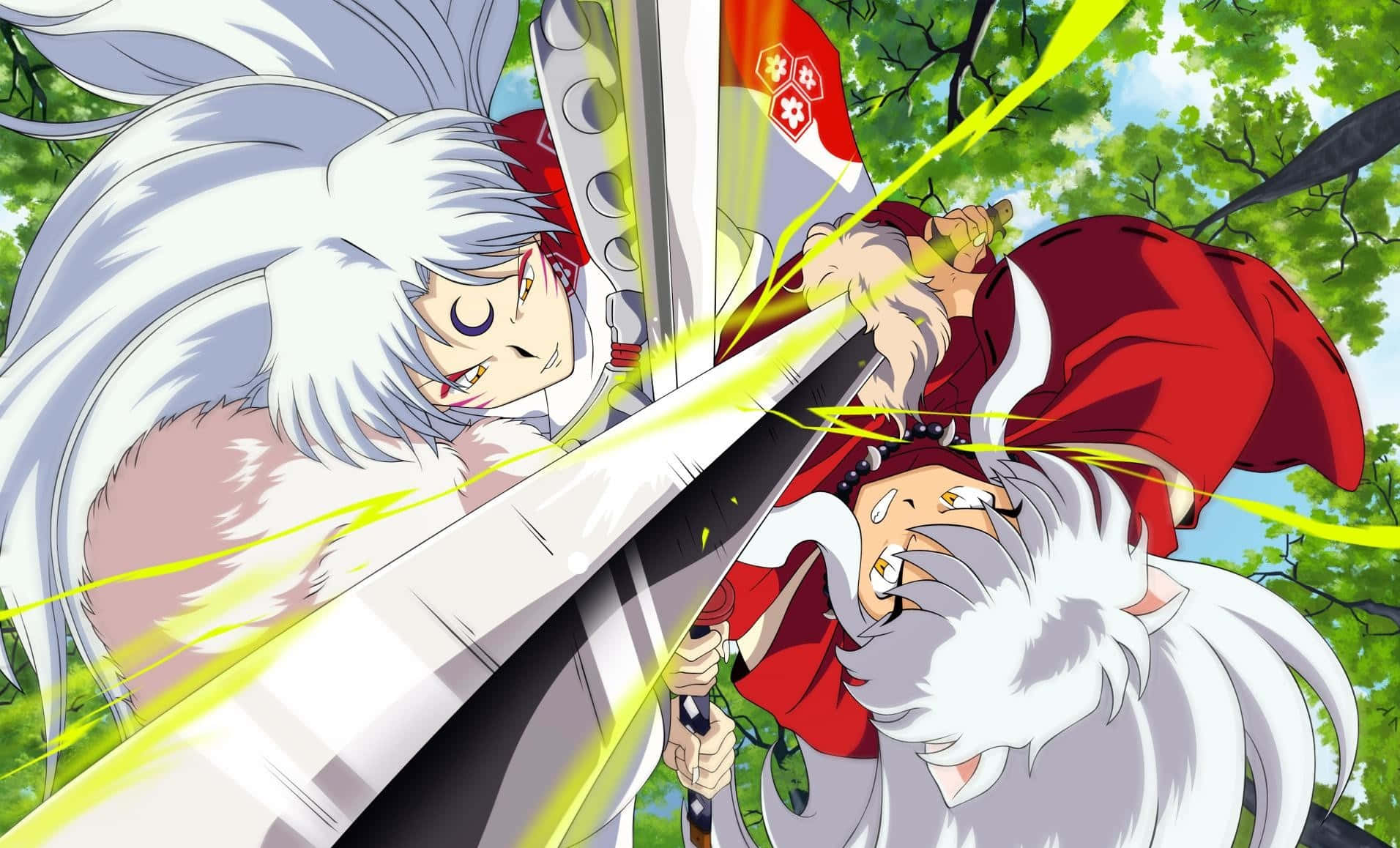 Sesshomaru, 1912 x 1158, white hair, HD Desktop Wallpaper