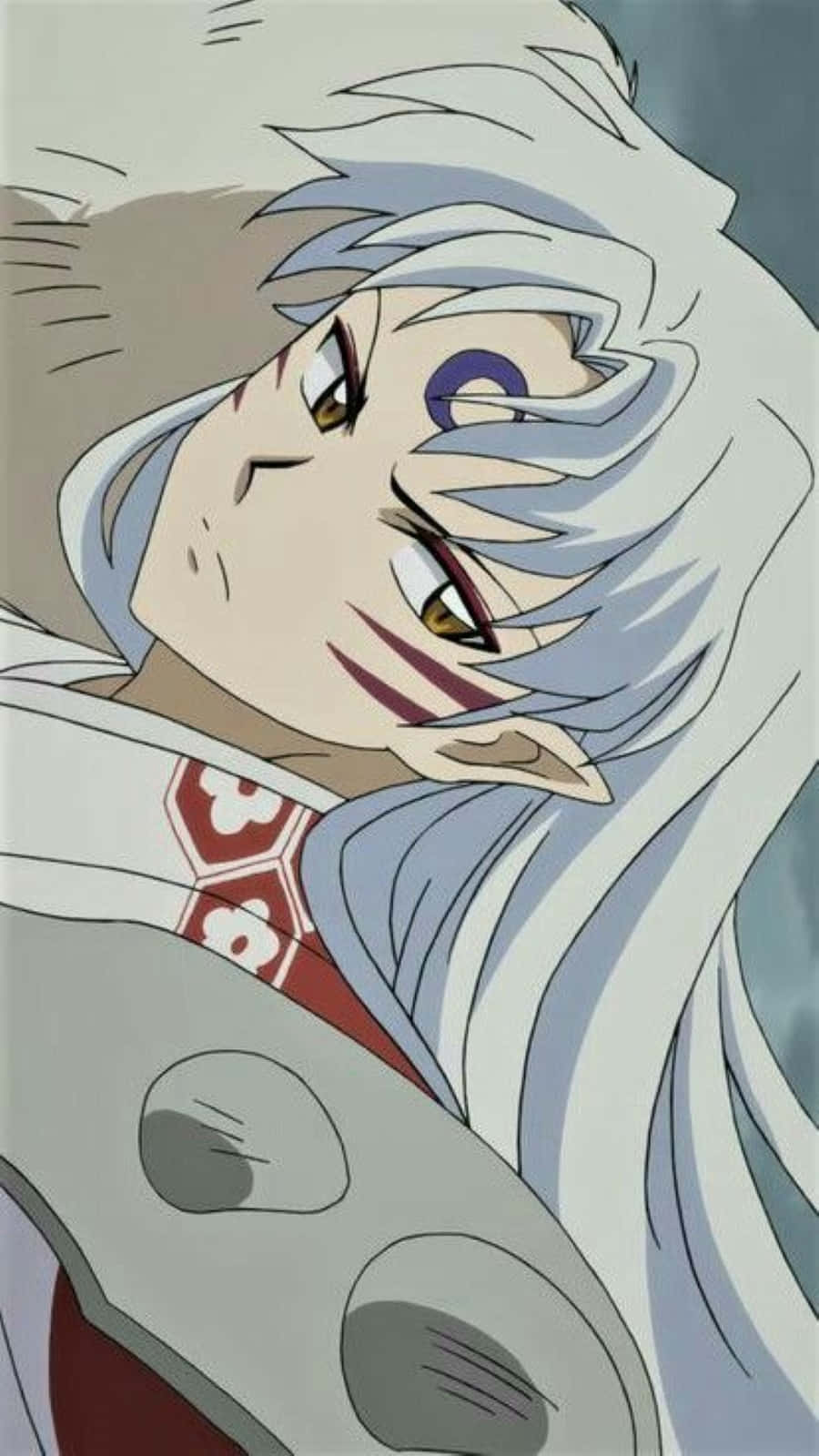 Sesshomaru, silver hair, purple eye marking, HD Phone Wallpaper