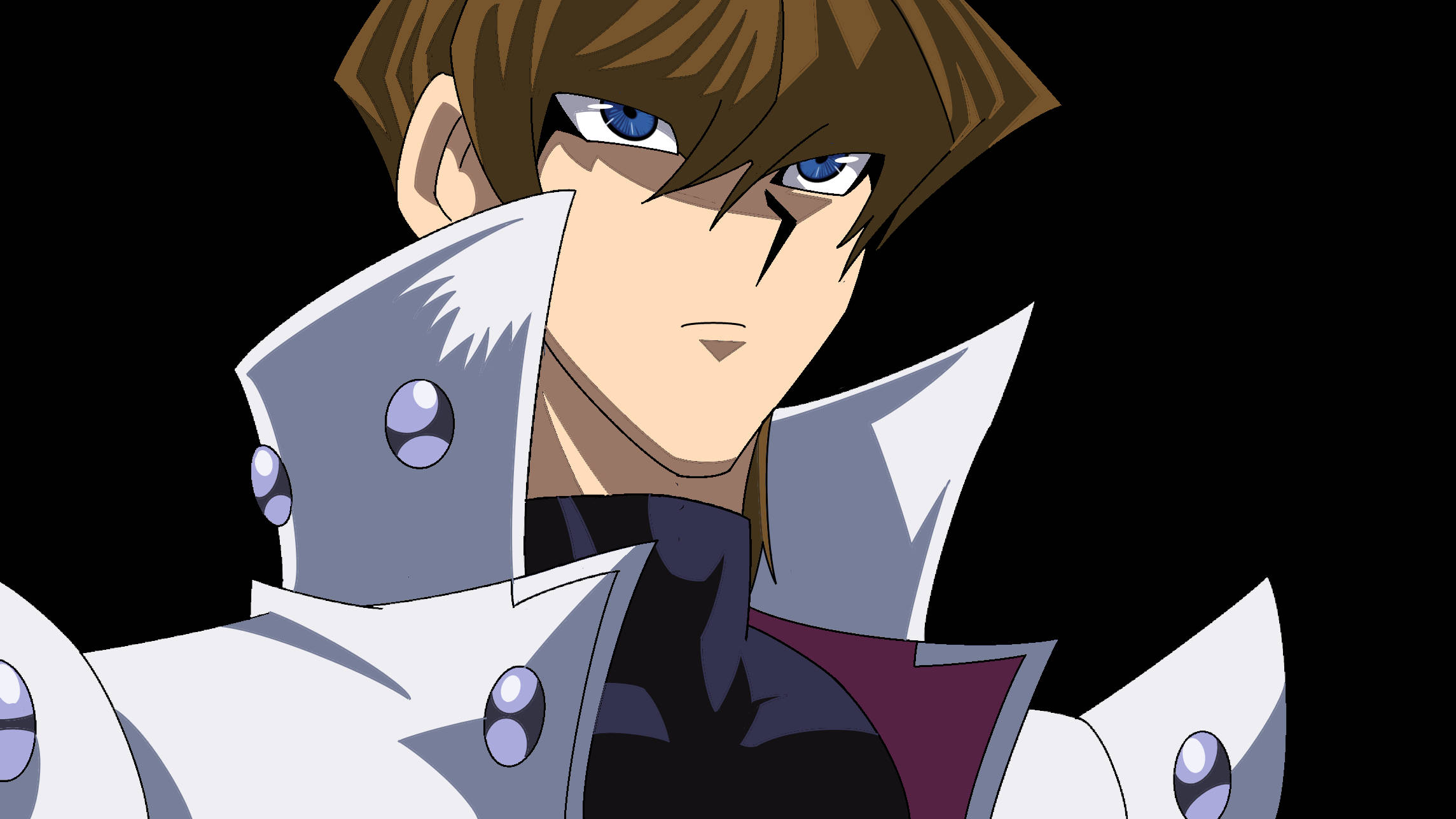 Seto Kaiba, blue eyes, brown hair, Full HD Desktop Wallpaper
