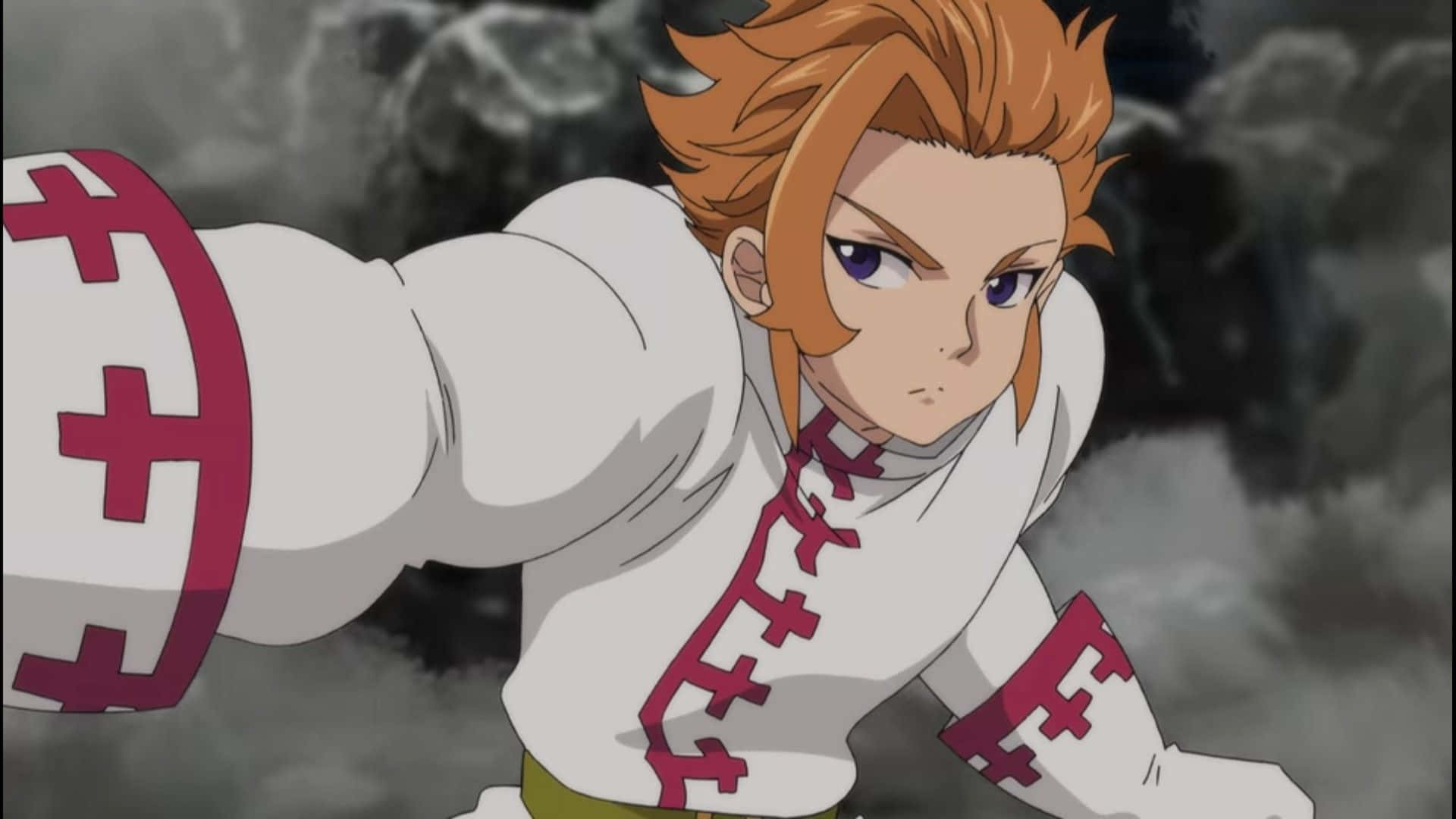 Seven Deadly Sins, Arthur Pendragon, orange hair, Full HD Desktop Wallpaper