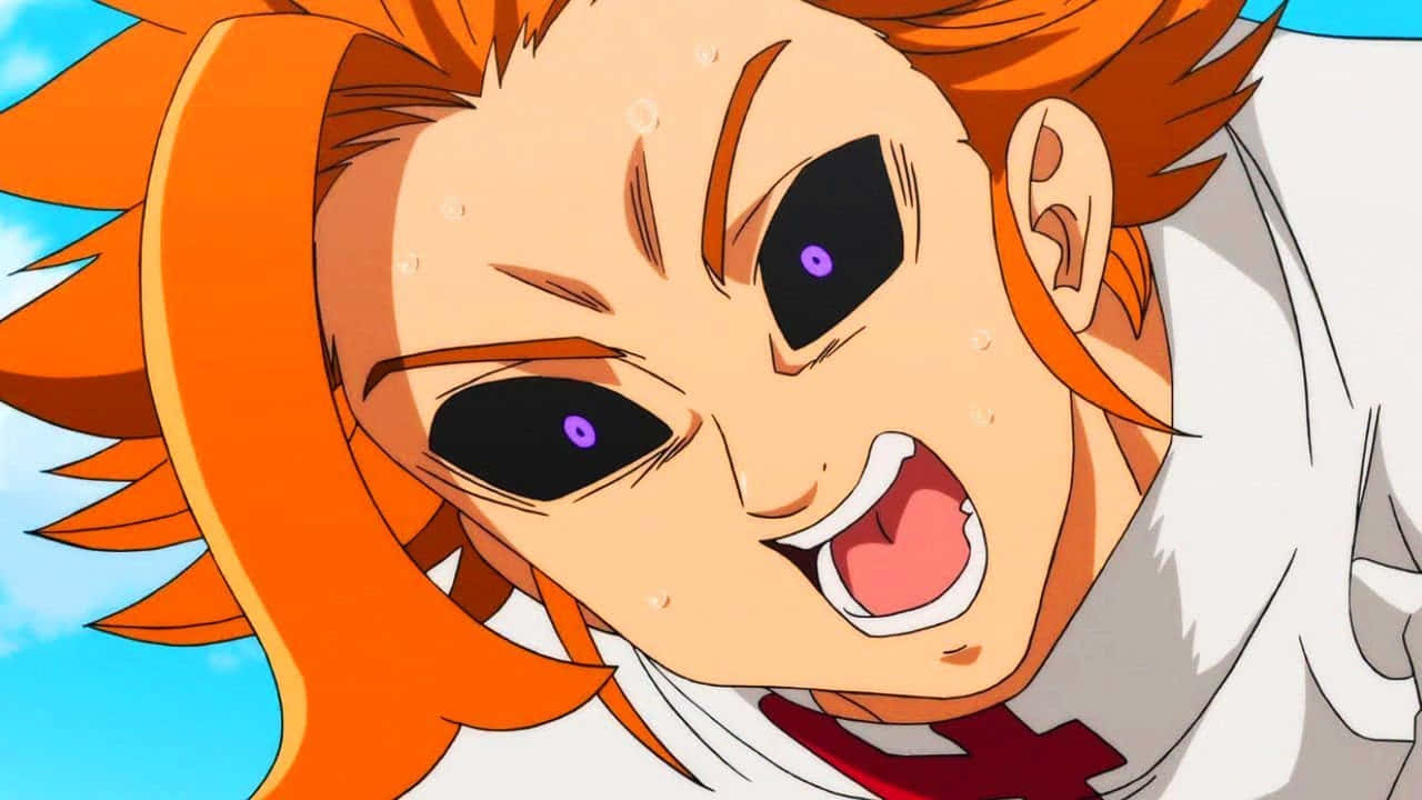 Arthur Pendragon, Seven Deadly Sins, spiky orange hair, HD Desktop Wallpaper