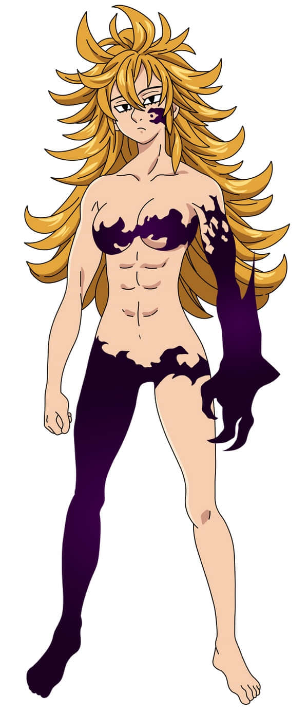Seven Deadly Sins Derieri, Derieri, spiky golden hair, HD Phone Wallpaper