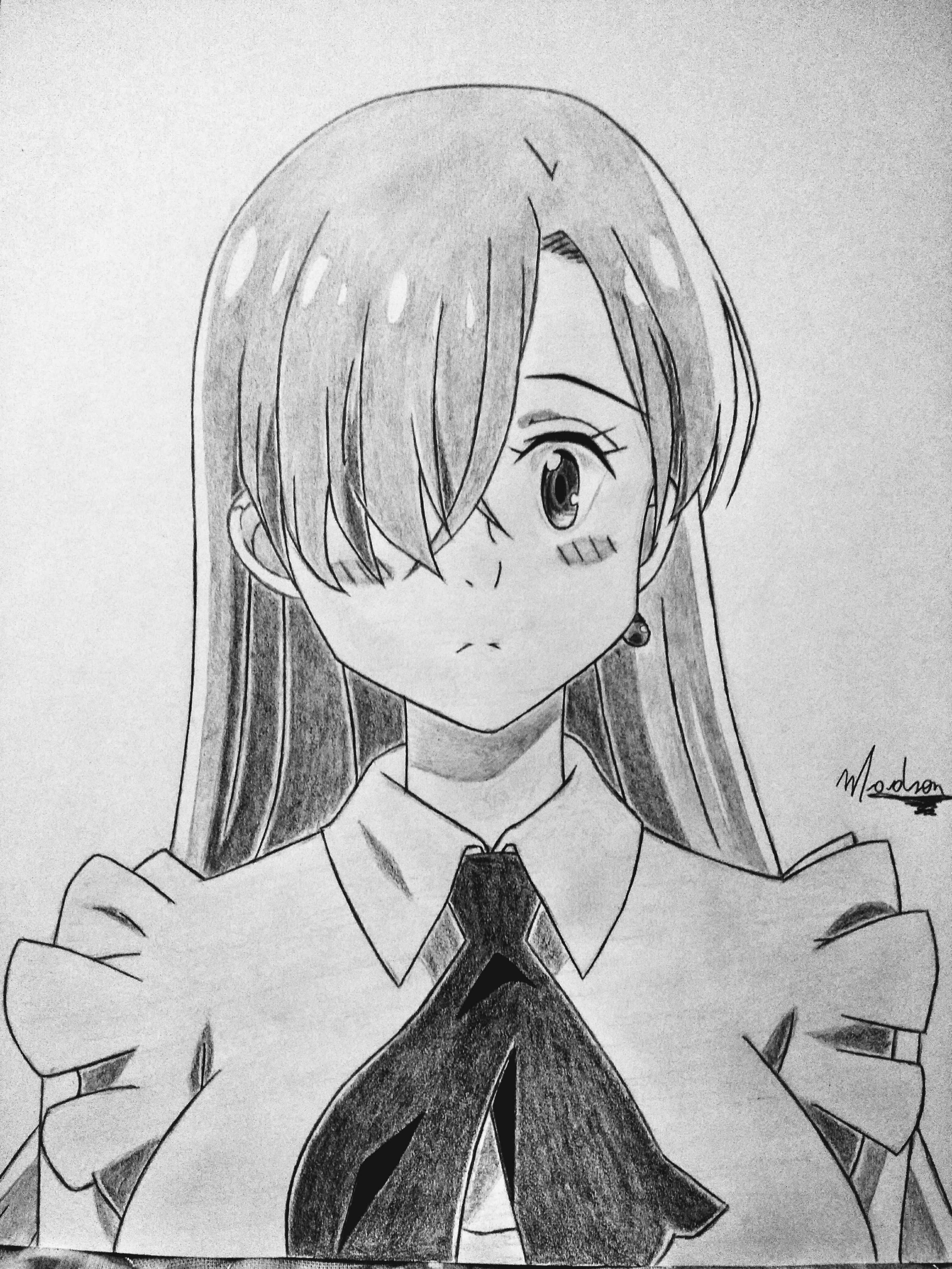 Elizabeth Liones, Seven Deadly Sins, anime girl, 4K Phone Wallpaper