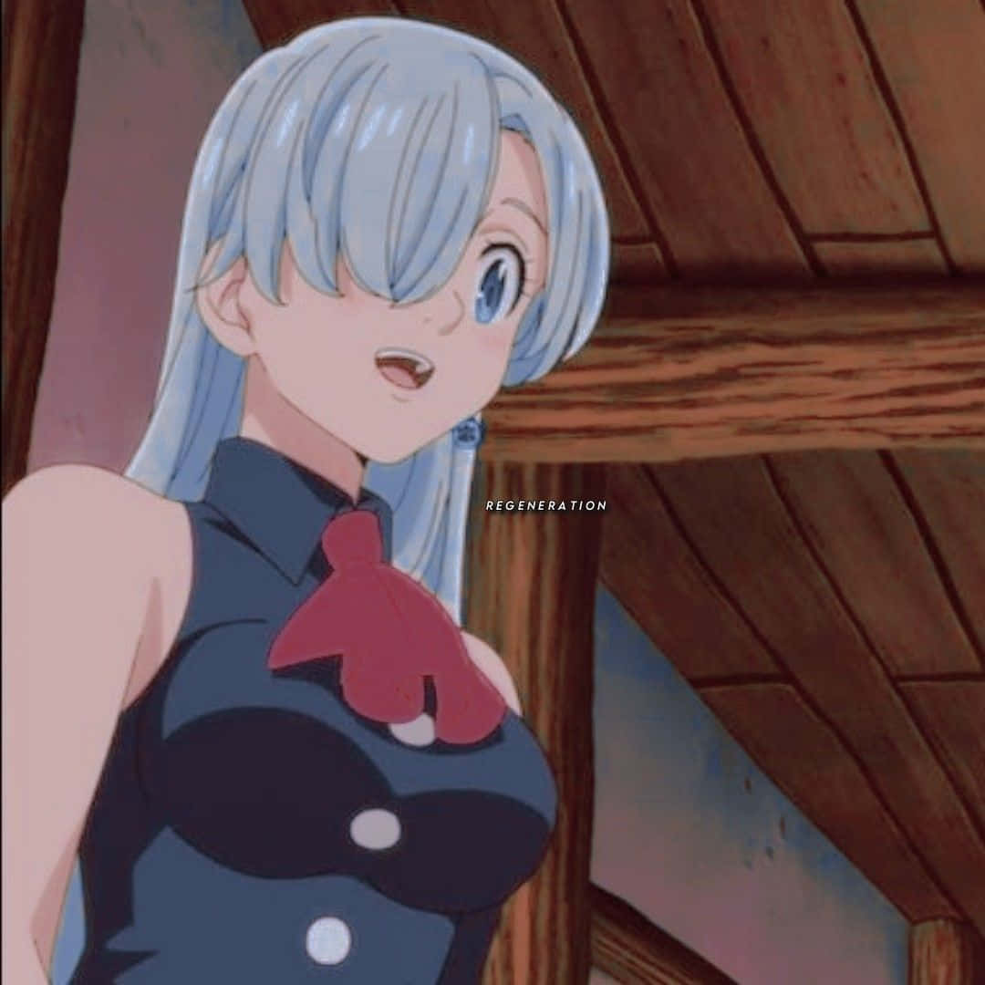 Elizabeth Liones, Seven Deadly Sins, silver hair, SD Desktop Wallpaper