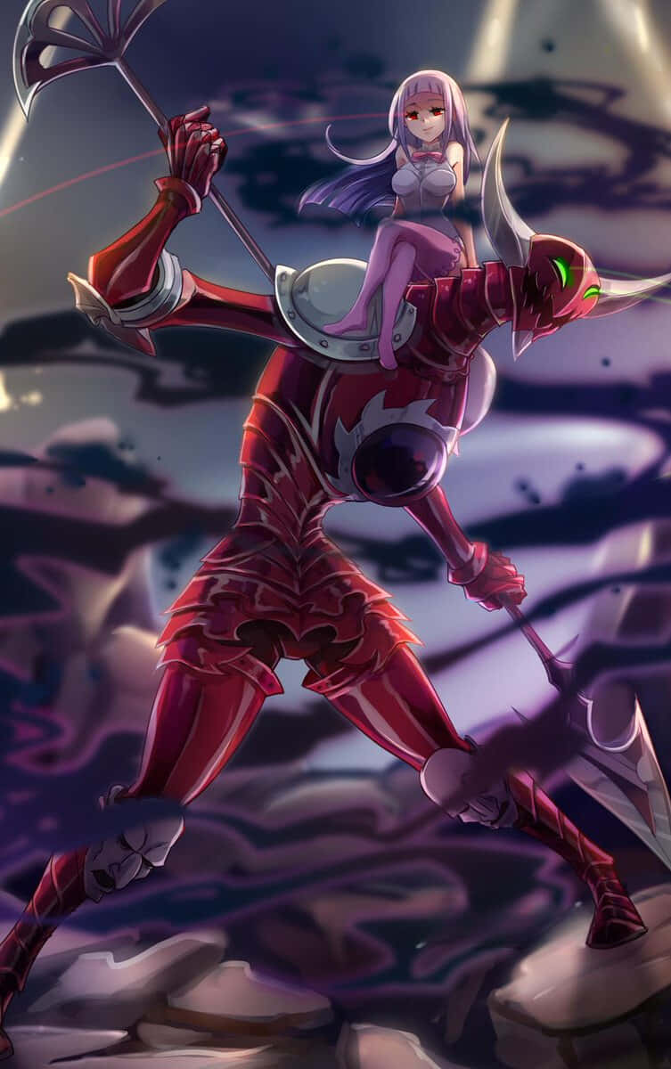 Galand, Seven Deadly Sins anime, purple-haired anime girl, SD Phone Wallpaper