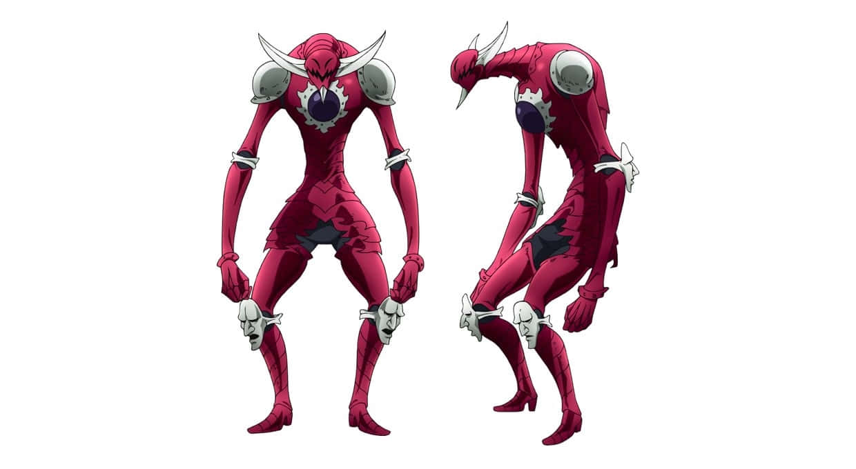 Seven Deadly Sins Galand, Galand, red armored anime characters, SD Desktop Wallpaper