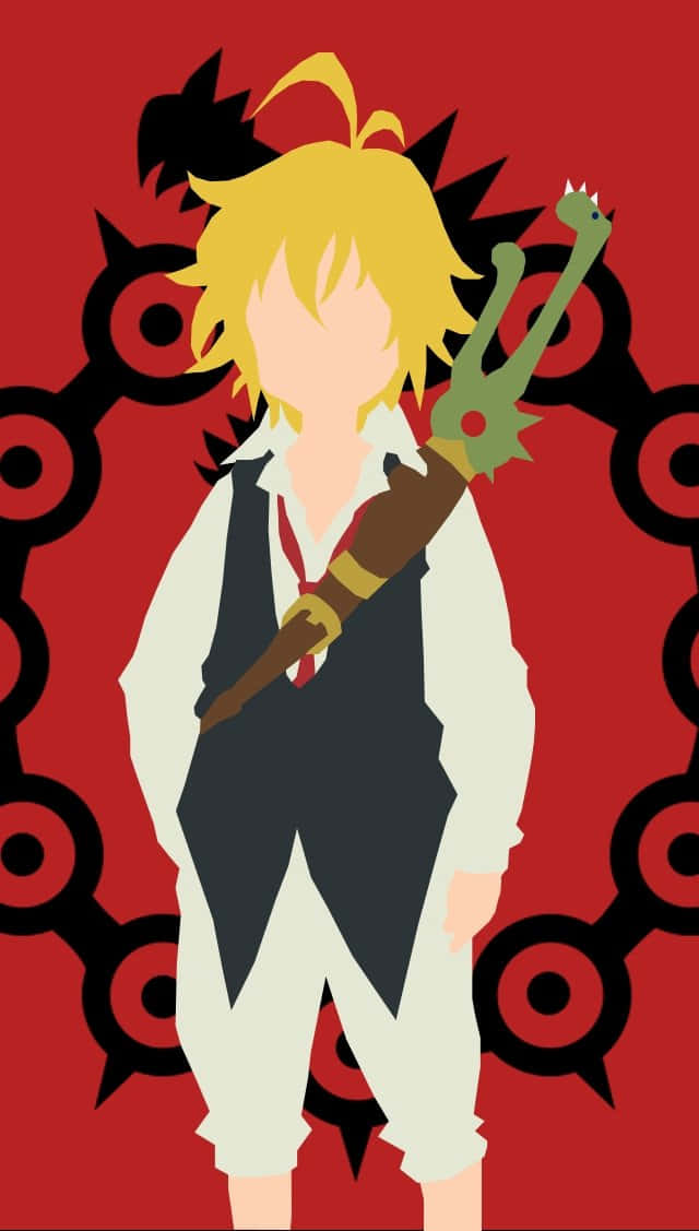 Seven Deadly Sins iPhone, anime character, blonde hair, SD Phone Wallpaper