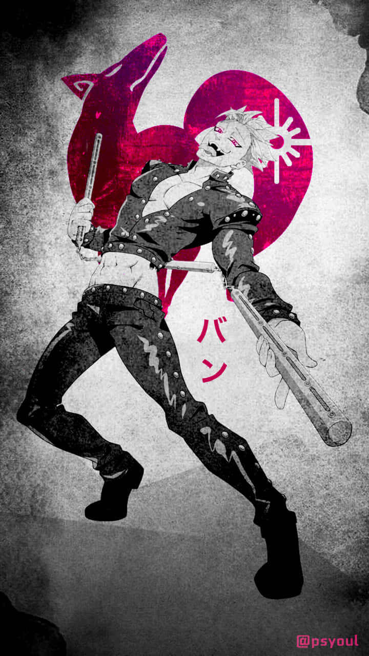 Seven Deadly Sins iPhone, anime character, white hair, HD Phone Wallpaper
