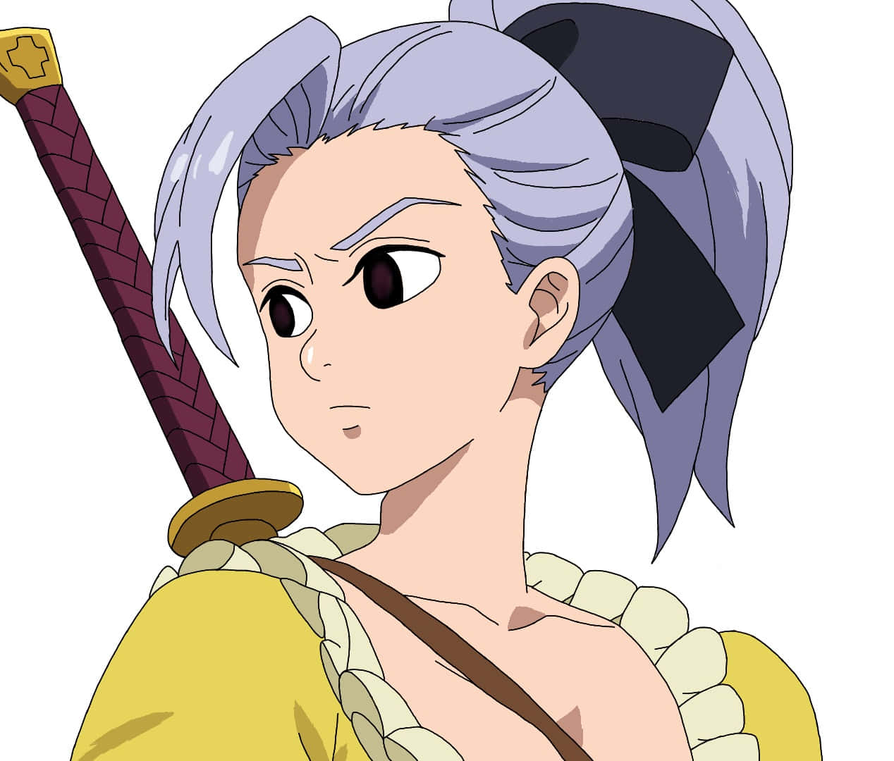 Seven Deadly Sins Jericho, Jericho, silver hair, SD Desktop Wallpaper