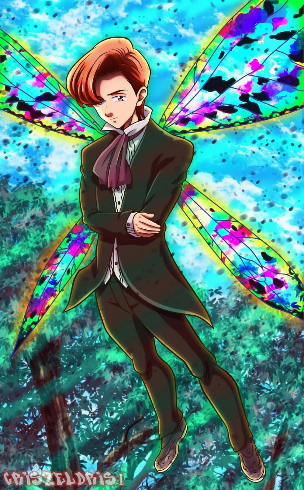King, Seven Deadly Sins, red hair, HD Phone Wallpaper