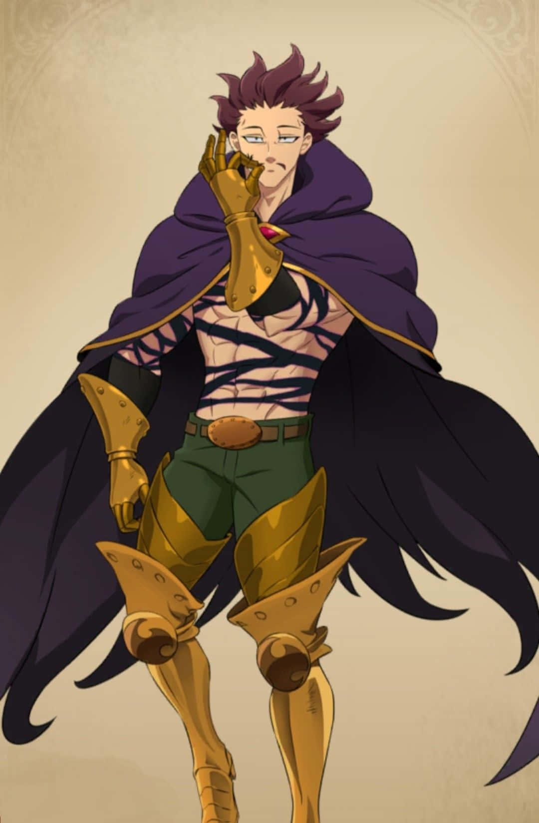 Monspeet, Seven Deadly Sins, spiky-haired anime warrior, HD Phone Wallpaper