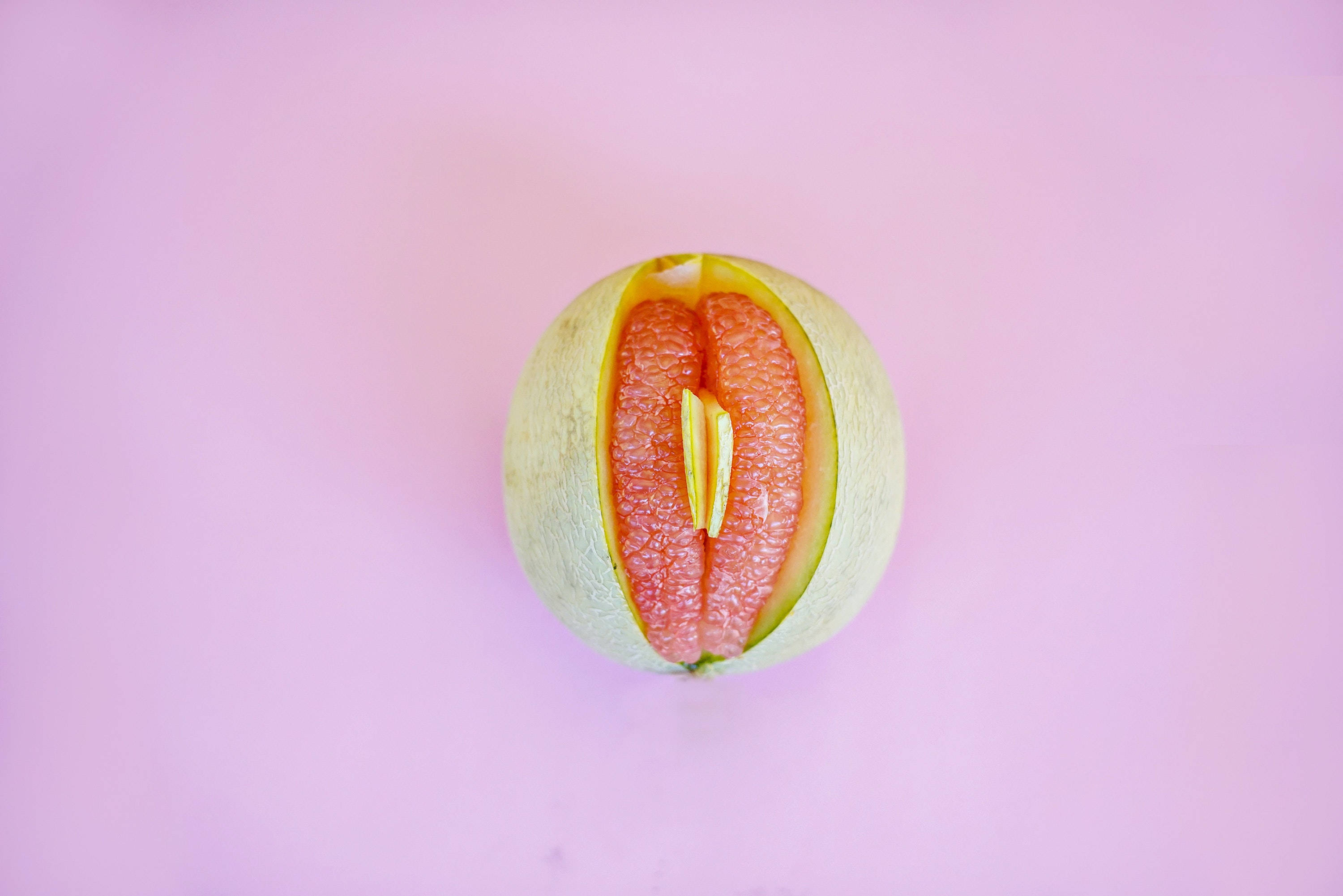pomelo fruit, grapefruit, pink segments, 2K Desktop Wallpaper