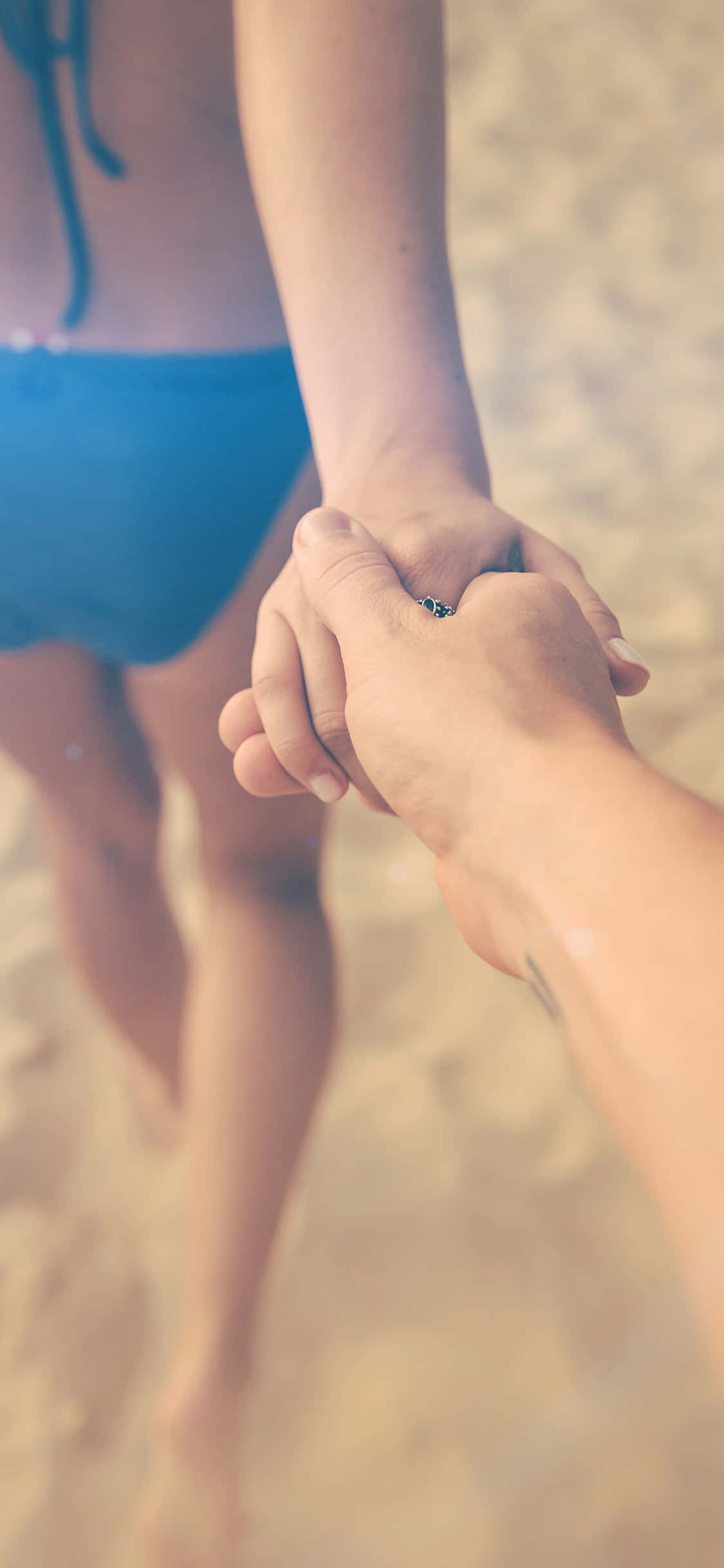 secluded sexy beach, sunlit beach, soft sand, Full HD Phone Wallpaper