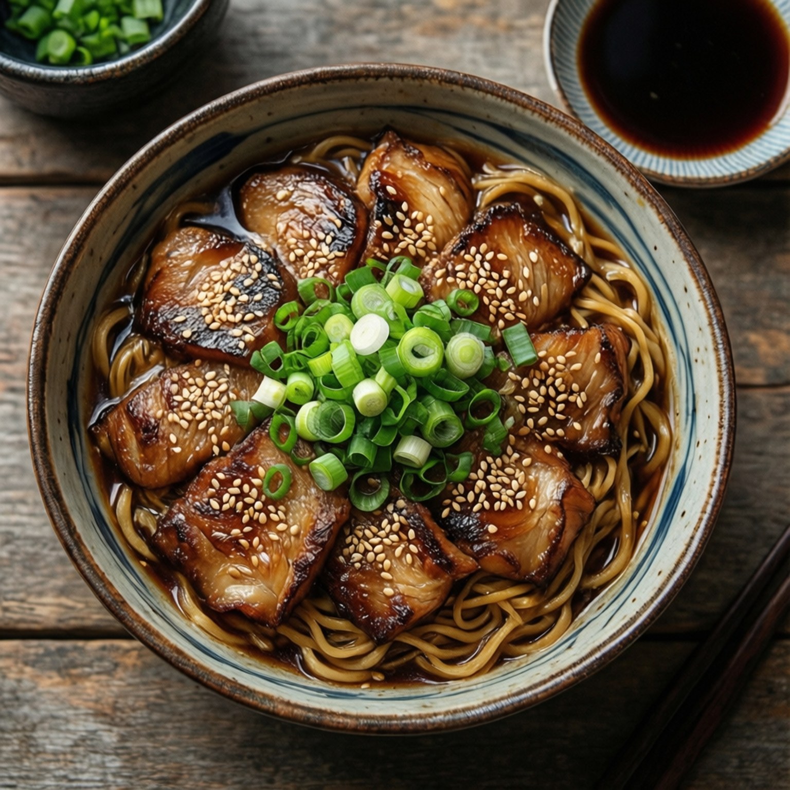shabu shabu, noodles, bowl, HD Desktop Wallpaper