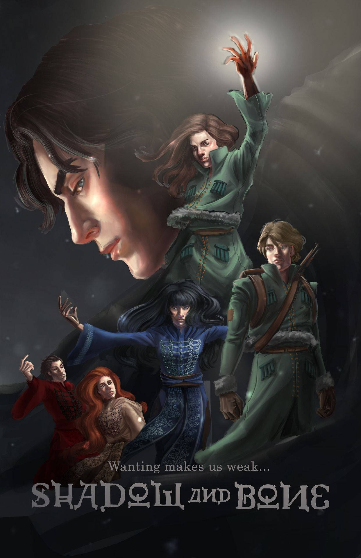 Shadow And Bone, fantasy characters, dramatic poses, Full HD Phone Wallpaper