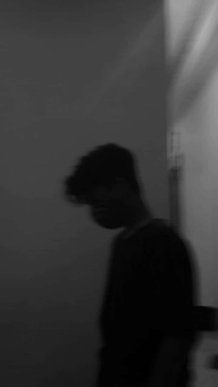 Shadow Fiend, monochrome silhouette, wall, HD Phone Wallpaper