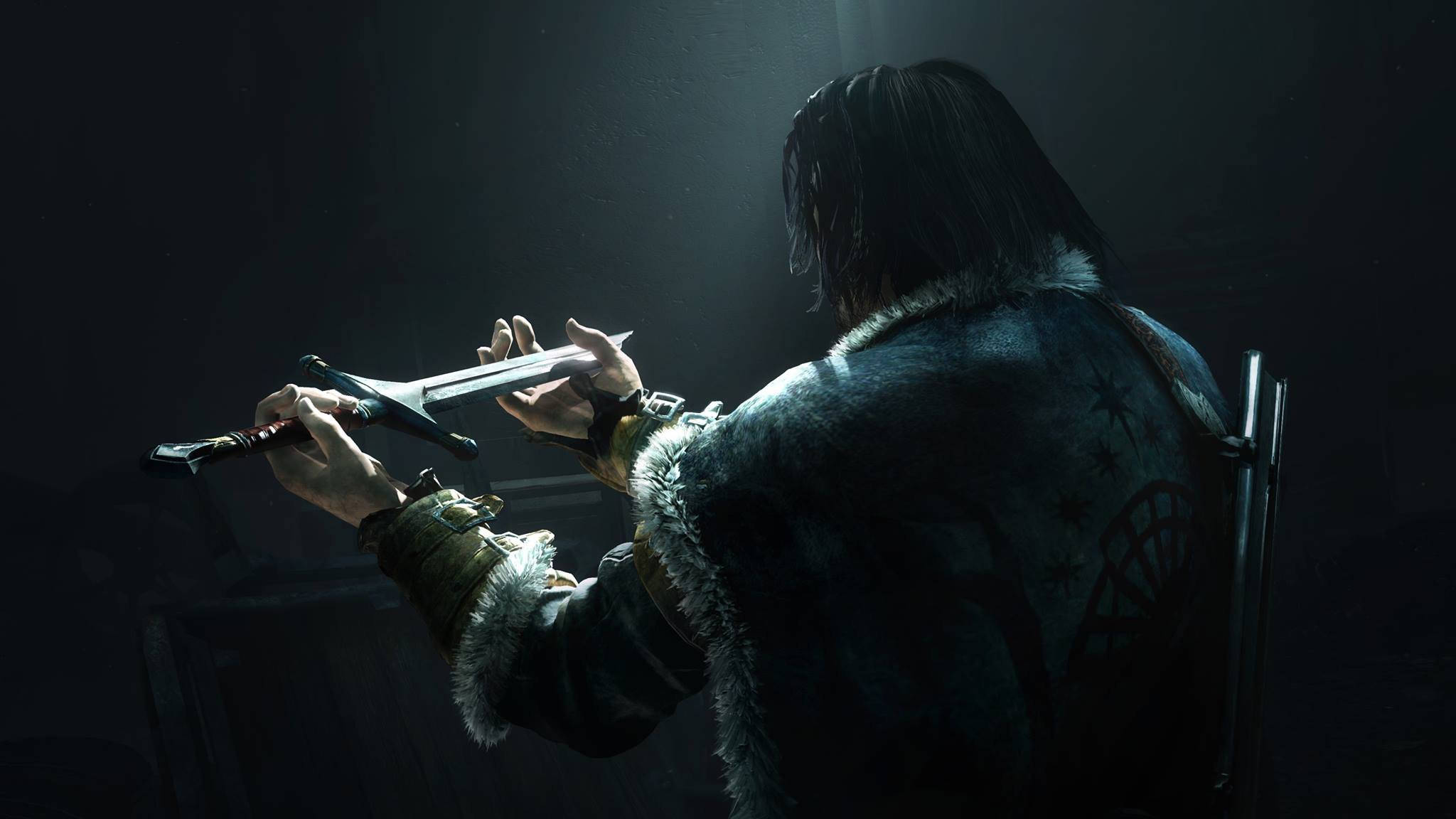 Shadow Of Mordor 4K, sword, warrior, Full HD Desktop Wallpaper