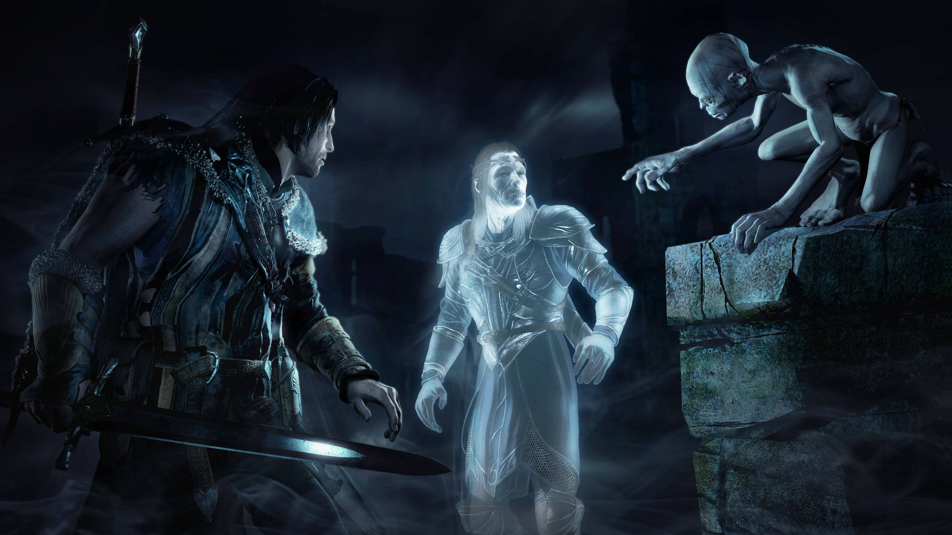 Shadow Of Mordor, warrior, sword, 4K Desktop Wallpaper