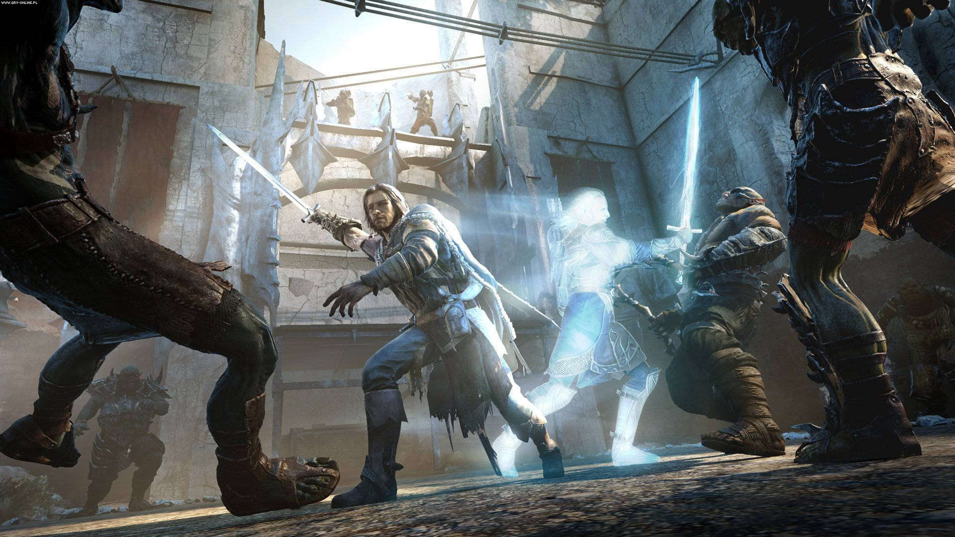 Shadow Of Mordor, warrior, fantasy game, Full HD Desktop Wallpaper