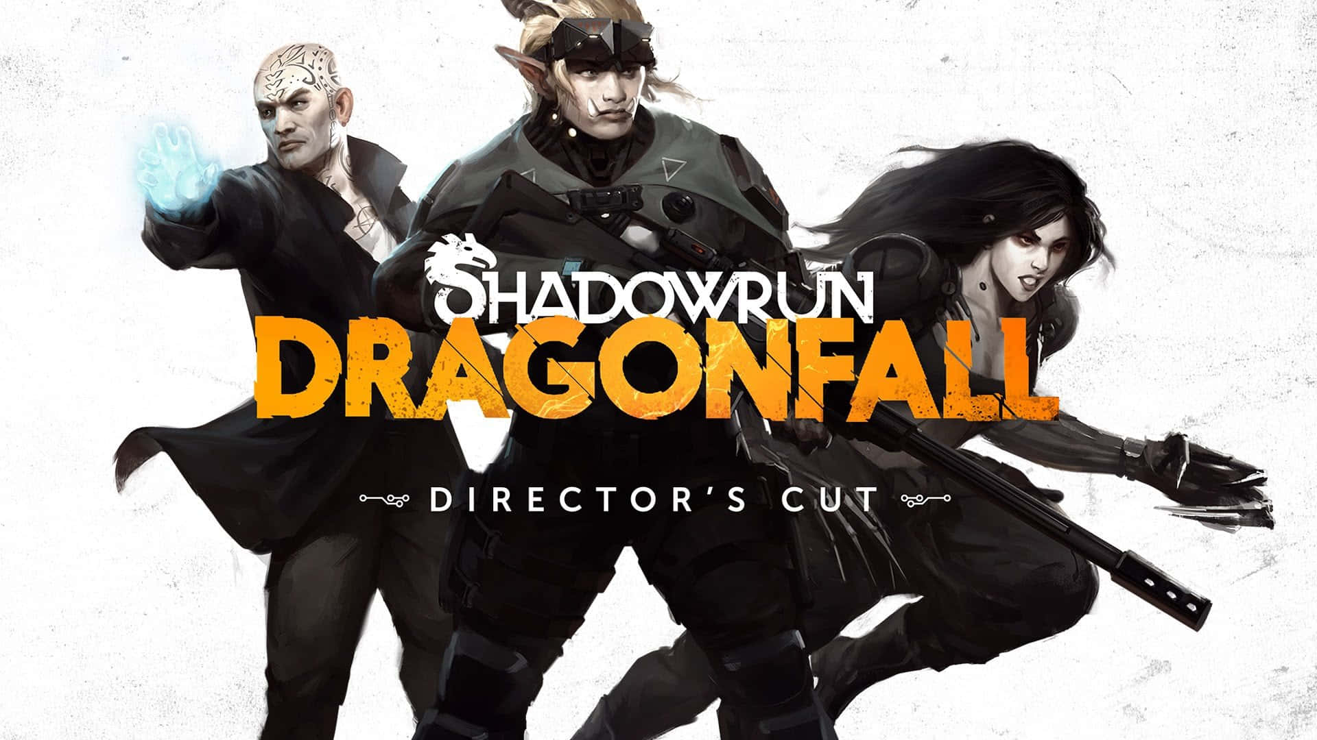 Shadowrun, cyberpunk fantasy, dark gear, Full HD Desktop Wallpaper