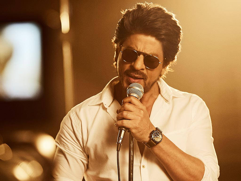 Shah Rukh Khan, sunglasses, microphone, SD Desktop Wallpaper