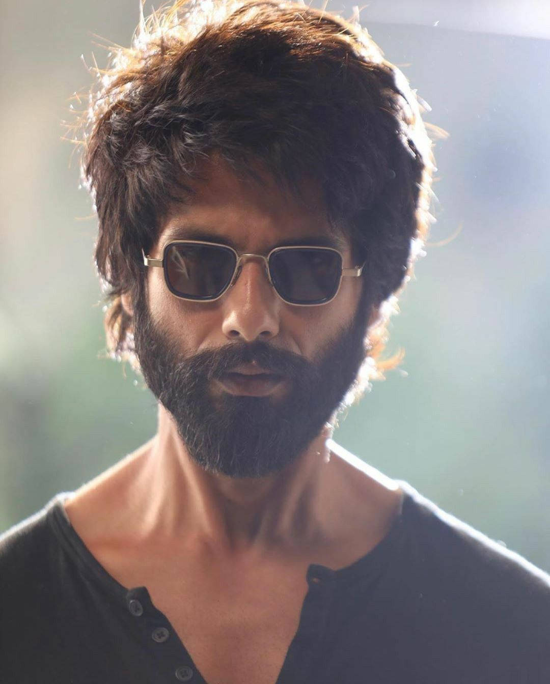 Shahid Kapoor, sunglasses, full beard, HD Phone Wallpaper